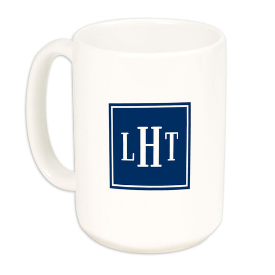 Classic Monogram Ceramic Mug